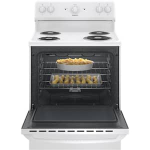 30 in. 5.0 cu. ft. Electric Range Oven in White
