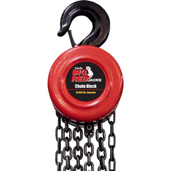 1T Chain Hoist Block Heavy Load Fall Chain Puller Block 3 Meters Lifting Height 