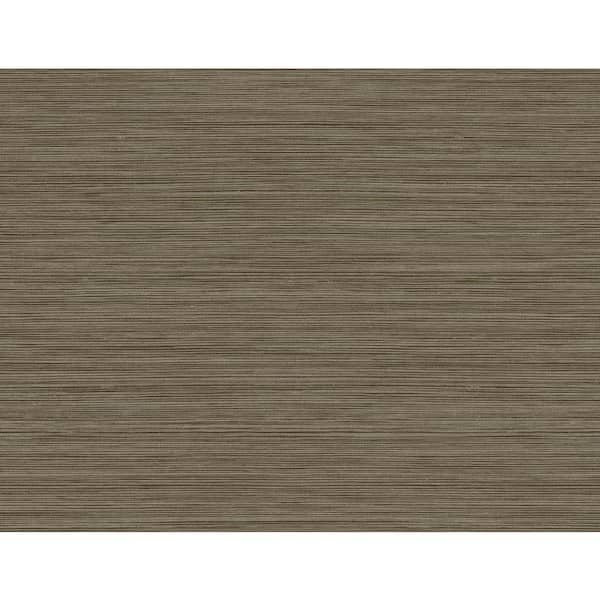 Seabrook Designs 60.75 sq. ft. Tawny Brown Rauma Embossed Vinyl Unpasted Wallpaper Roll