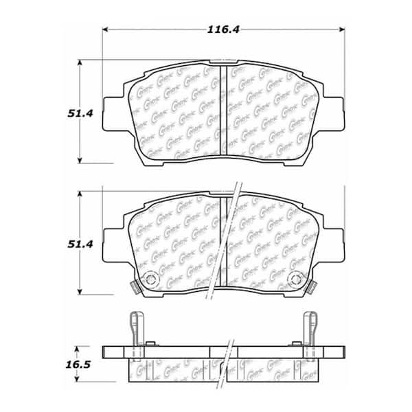 Centric Parts Disc Brake Pad Set