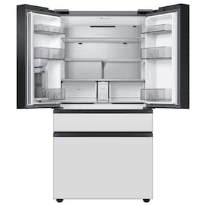 Bespoke 29 cu. ft. Customizable 4-Door French Door Smart Refrigerator, Standard Depth