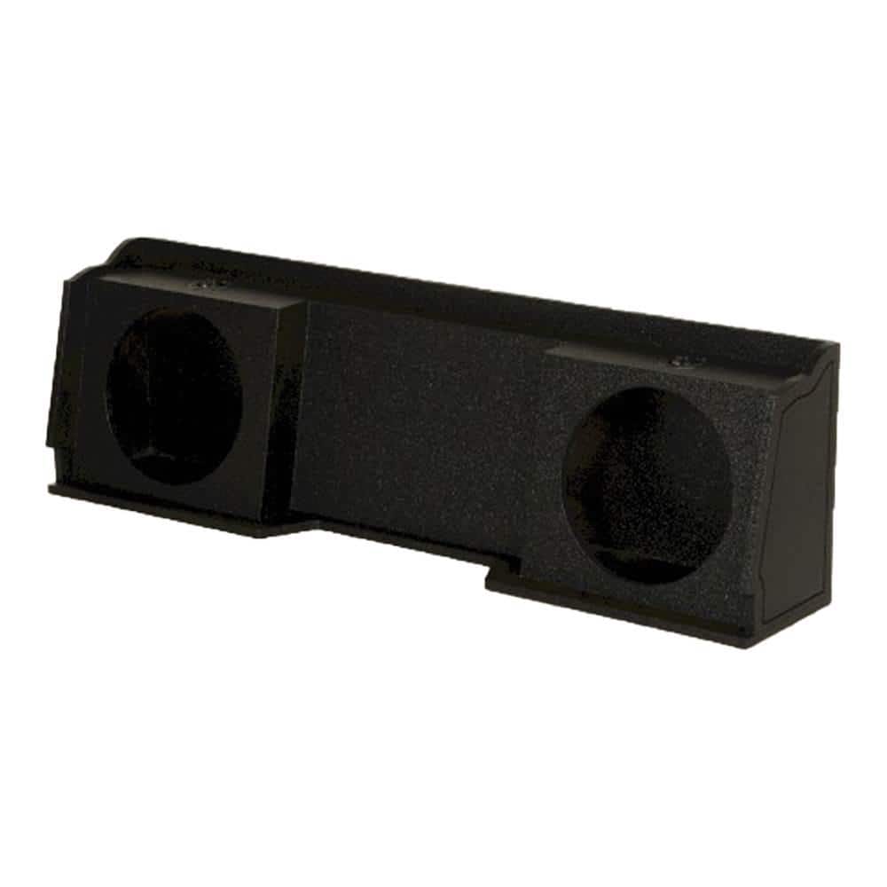 GMC/Chevy 1999-2006 x Cab Dual 2-Hole 10 in. Subwoofer Enclosure Box