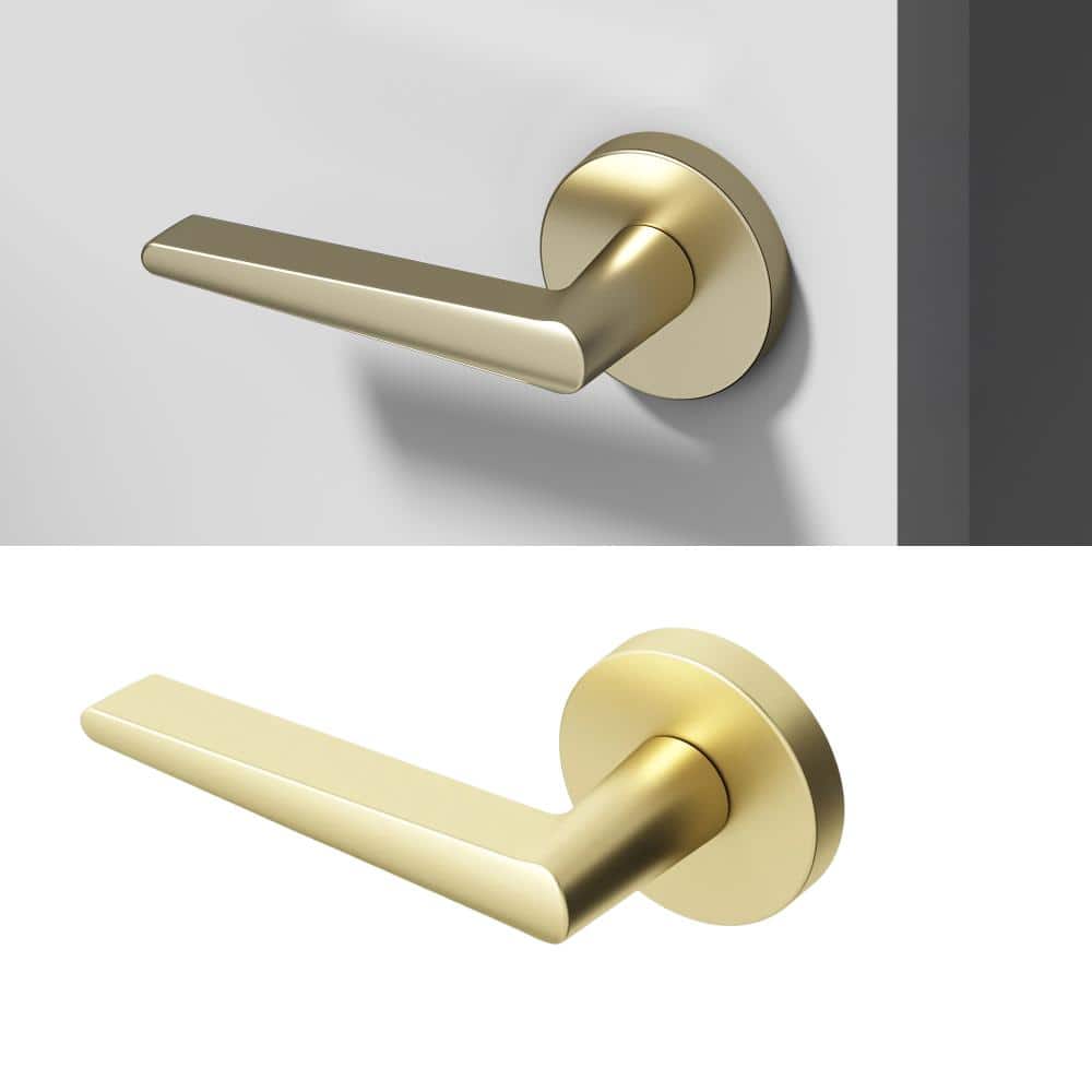 Halo Metal  Brushed Champagne Gold Dummy Door Handle with Round Rosette price history on PriceWatchPro