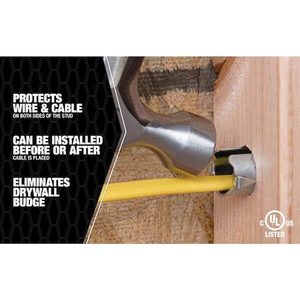 Southwire - Smart Shield 1 in. Standard Fitting Nail Guard (5-Pack)