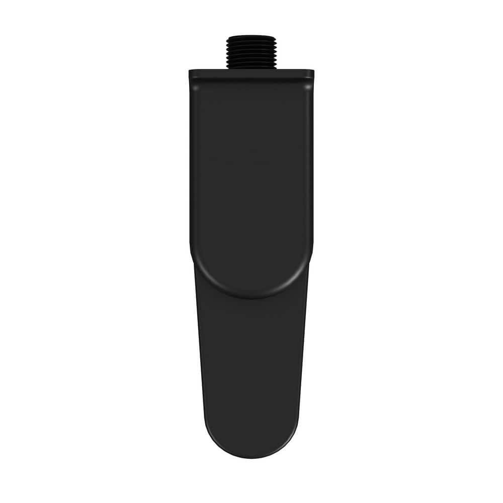 Matte Black Fold Away Tub Spout with Diverter