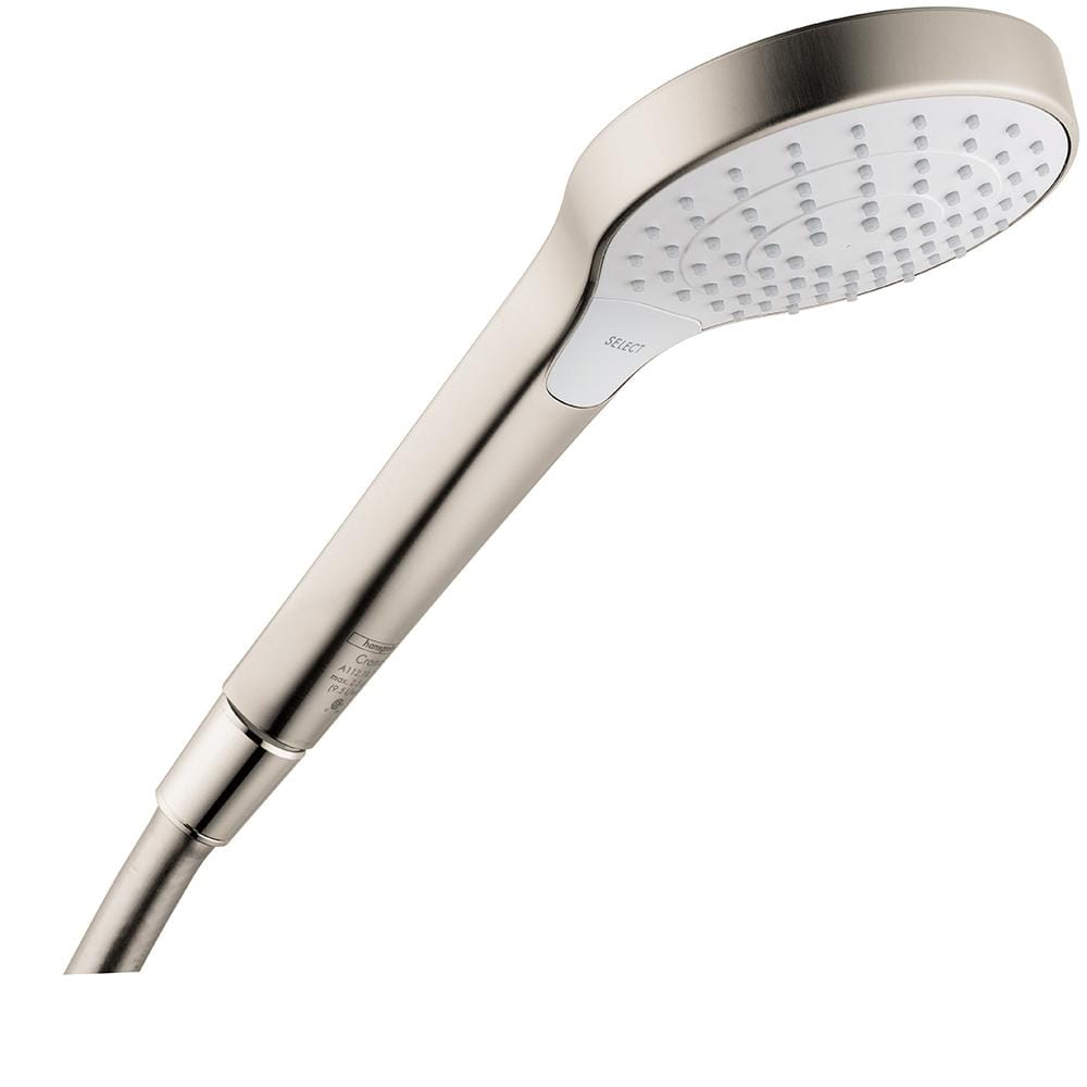 Brushed Nickel Multi-Function Handheld Shower Head