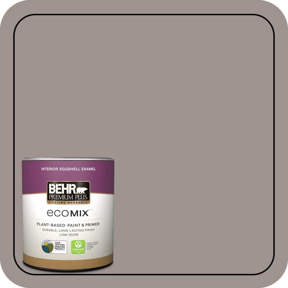 1 qt. #N140-4 Tavern Taupe Eggshell Enamel EcoMix Plant-Based Interior Paint & Primer price history on PriceWatchPro