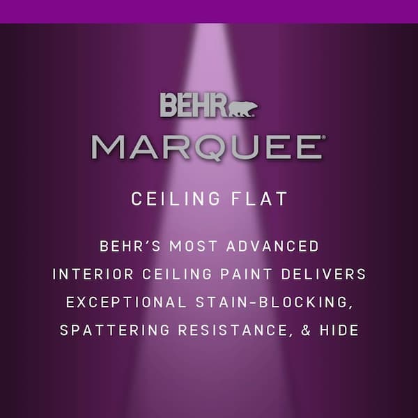 Behr Marquee 1 Gal White Ceiling Flat