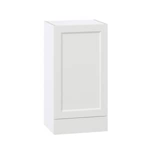 Alton Painted 18 in. W x 35 in. H x 14 in. D in White in Shaker Assembled Wall Kitchen Cabinet with a Drawer ()