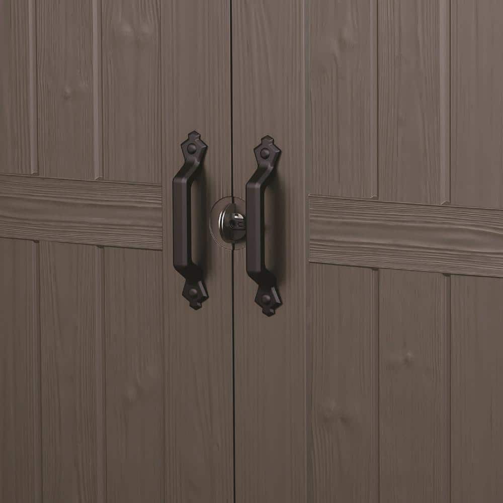 Keter 6' x 3' Taupe and Brown Resin Outdoor Storage Shed