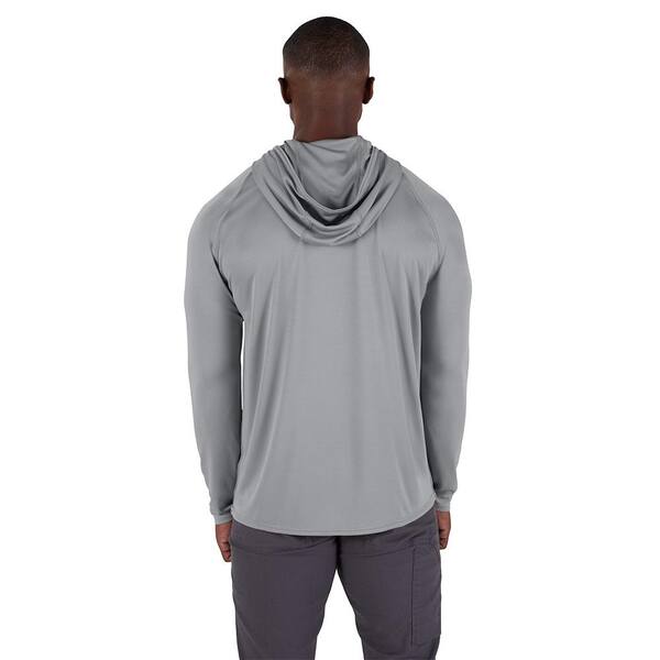Milwaukee Men's WORKSKIN Gray 3X-Large Hooded Sun Shirt M550G-3X