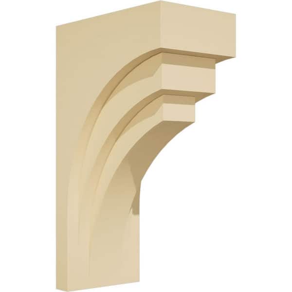 Ekena Millwork Standard Rockford 3.5 in. W x 10 in. H x 6 in. D Signature Urethane Polyurethane Corbel