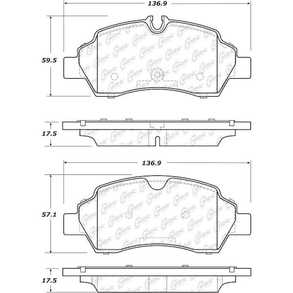 Centric Parts Disc Brake Pad Set