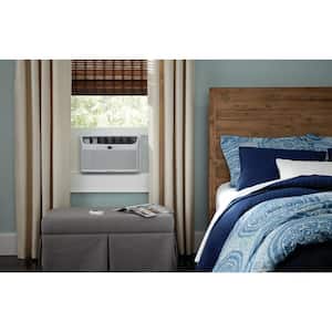 5,000 BTU 115V Window Air Conditioner Cools 500 Sq. Ft. with Heater and Slide Out Chassis in White