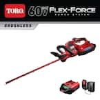 60V Max Lithium-Ion Cordless 24 in. Hedge Trimmer - 2.0 Ah Battery and Charger Included