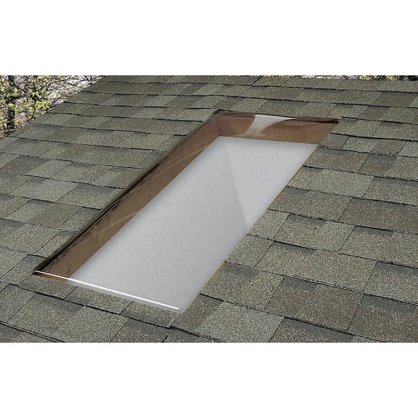 19-1/2 in. x 19-1/2 in. Polycarbonate Fixed Self Flashing Skylight