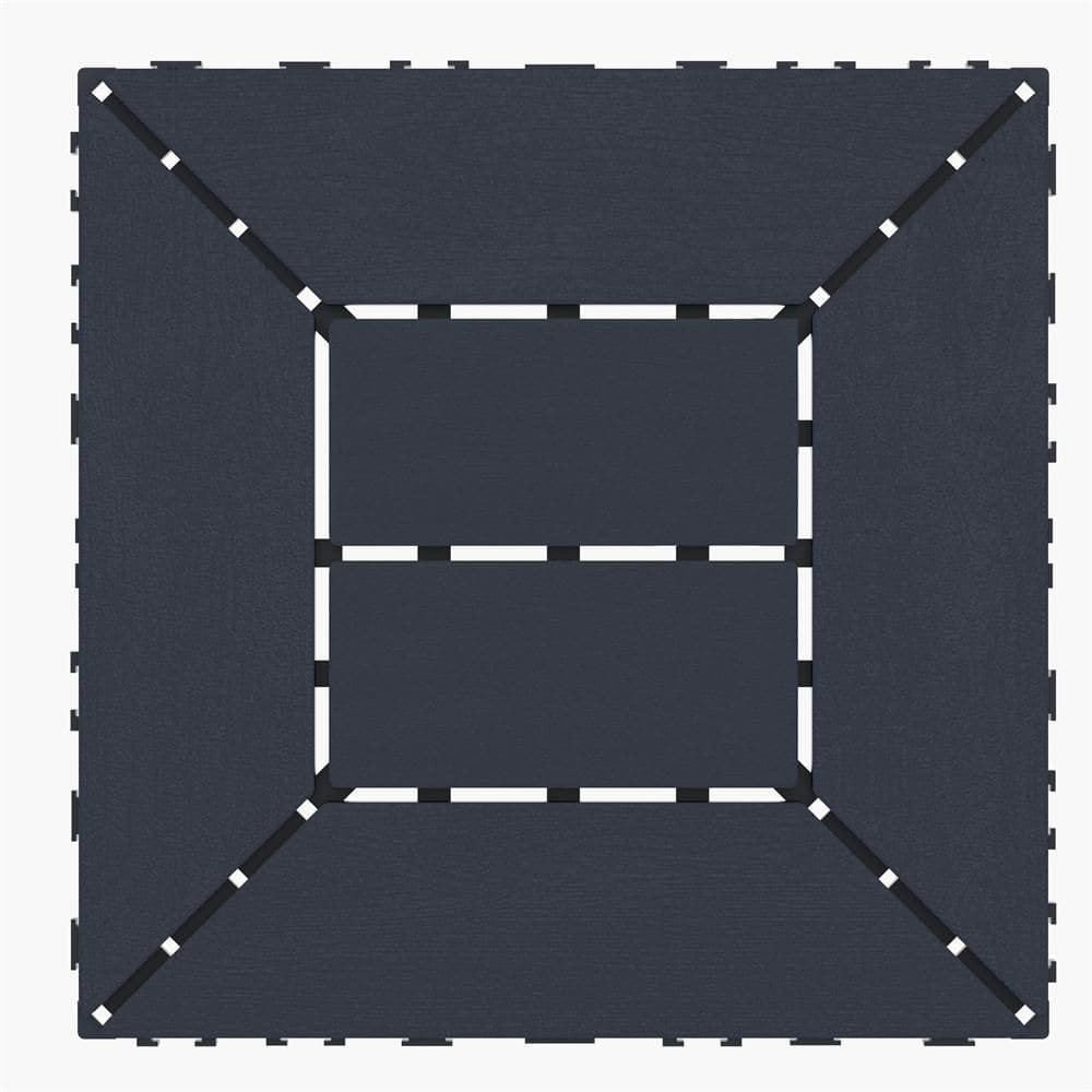 Quick Deck Tile, 1 ft. x 1 ft. All Weather Plastic Outdoor Waterproof Inter