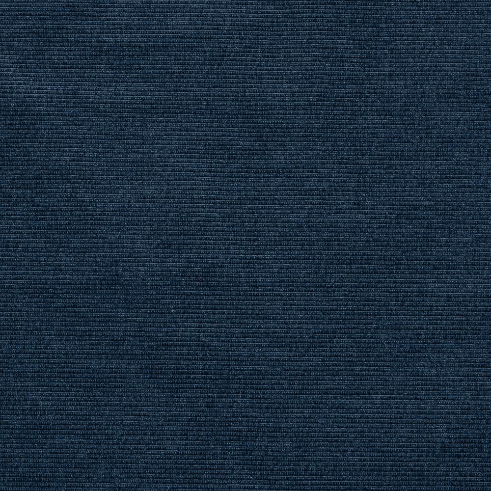 Dark Navy Polyester Blackout Grommet Curtain Panel 52 x 95