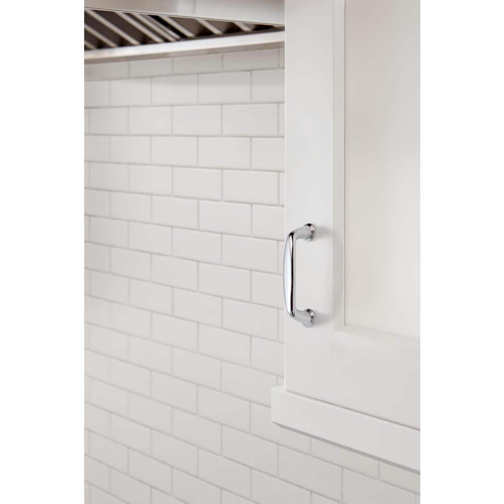 Polished Chrome 3" Cabinet Bar Pull with Mounting Hardware