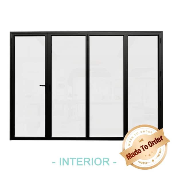 ARK DESIGN 132 in. x 96 in. Left Swing/Outswing Double Tempered