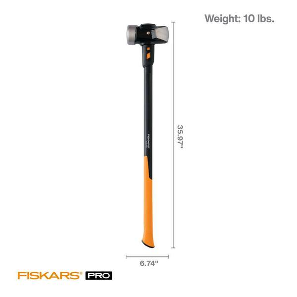 その他 PHYSICAL HAMMER Fiskars 10 Ibs. Sledge Hammer and 1.5 lbs. Pick Axe with 14
