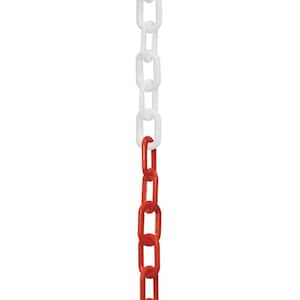 Mr. Chain Plastic Chain Barrier on A Reel, 1-1/2x200'L, Red