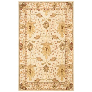 Anatolia Ivory 5 ft. x 8 ft. Floral Area Rug