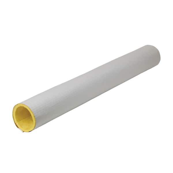 Frost King 4 in. x 3 ft. Fiberglass Self-Sealing Pre-Slit Pipe Cover