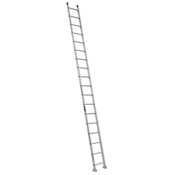 Werner 18 ft. Aluminum D-Rung Straight Ladder with 300 lb. Load Capacity Type IA Duty Rating