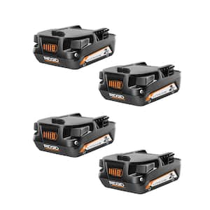 18V 2.0 Ah Compact Lithium-Ion Batteries (4-Pack)