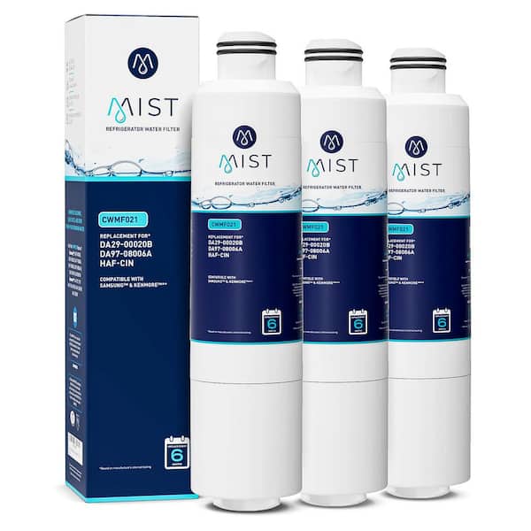 DA29-00020B Compatible with Samsung DA29-00020B, DA29-00020A, HAF-CIN/EXP, Refrigerator Water Filter (3-Pack)