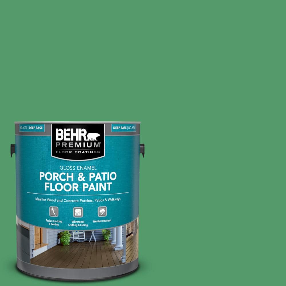 1 gal. #P410-6 Solitary Tree Gloss Enamel Interior/Exterior Porch and Patio Floor Paint price history on PriceWatchPro