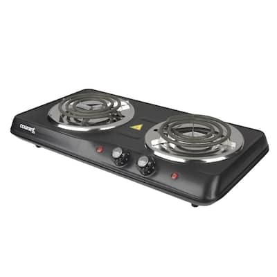 Elexnux Portable Single Burner 5 in. Black Electric Coil Hot Plate  Stainless Steel Electric Stove FYDQESXY3108 - The Home Depot
