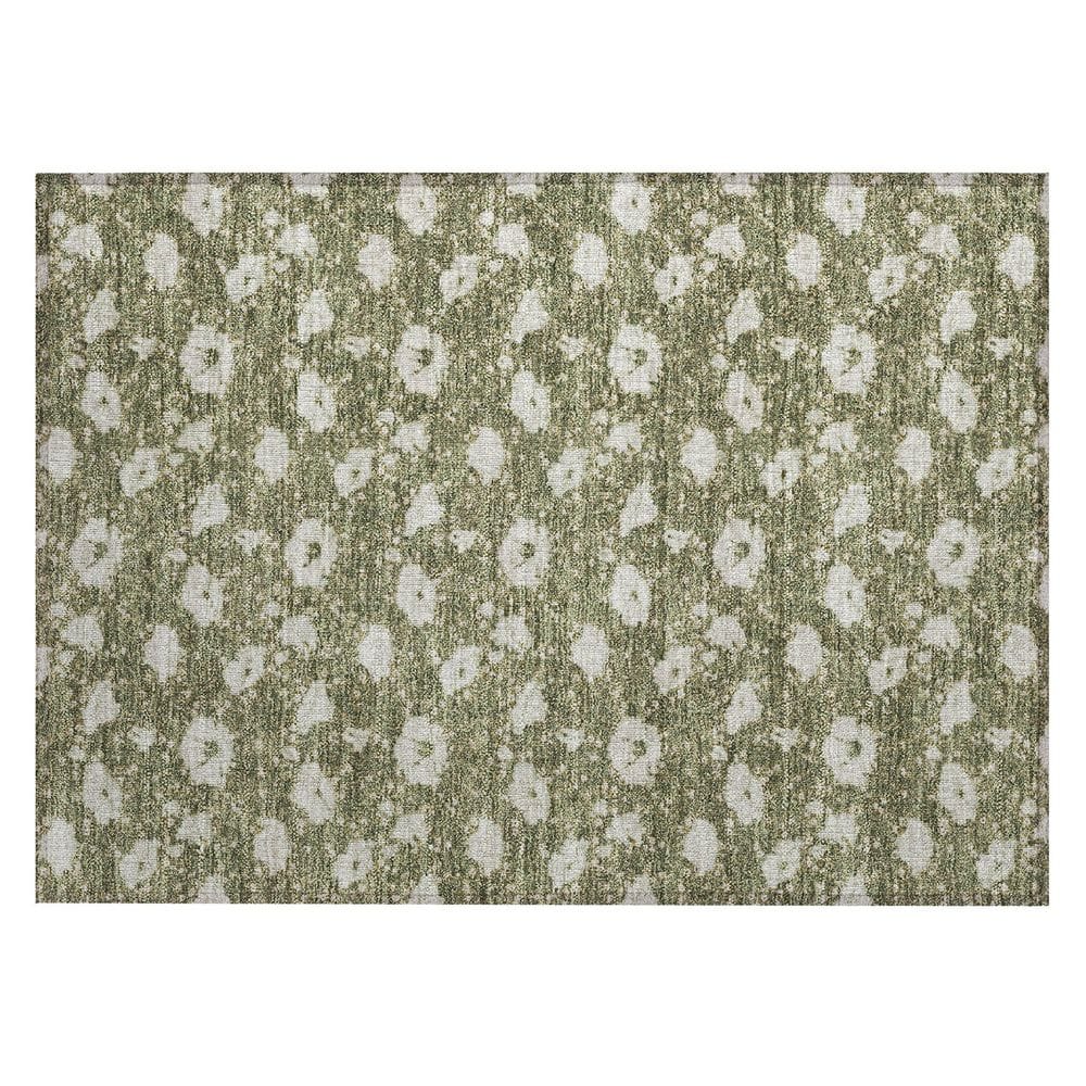Chantille Machine Washable Indoor/Outdoor Abstract ACN2792 Olive 3 ft. x 4 ft. Area Rug price history on PriceWatchPro