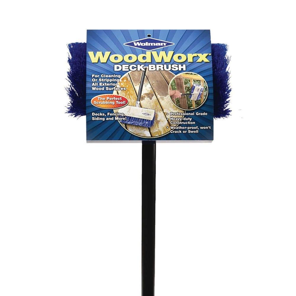 Wolman 5 ft. Bristle WoodWorx Deck Brush 6 Pack 14506 The