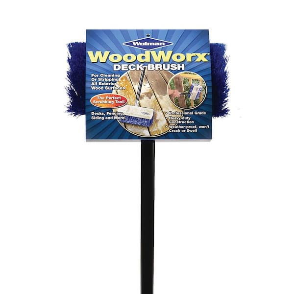 Wolman 5 ft. Bristle WoodWorx Deck Brush (6-Pack)