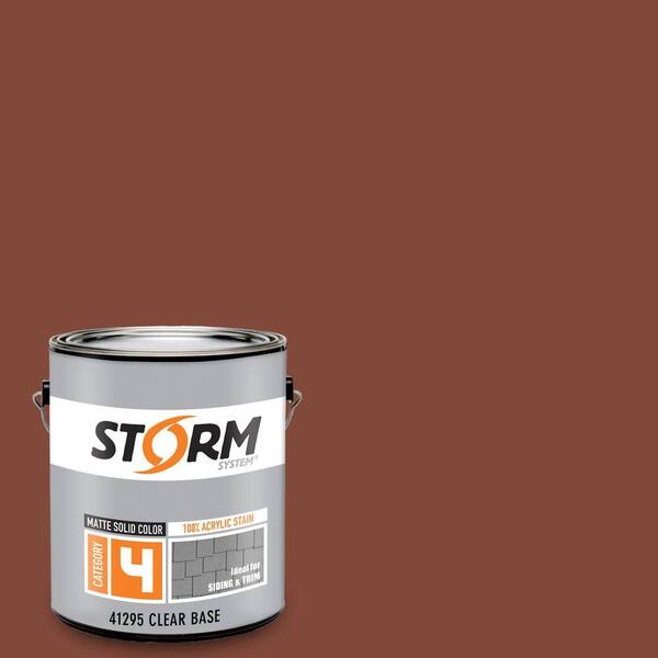 Storm System Category 4 1 gal. Fawn Matte Exterior Wood Siding 100% Acrylic Latex Stain