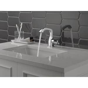 Stryke Single Handle Single Hole Bathroom Faucet with Metal Pop-Up Assembly in Polished Chrome