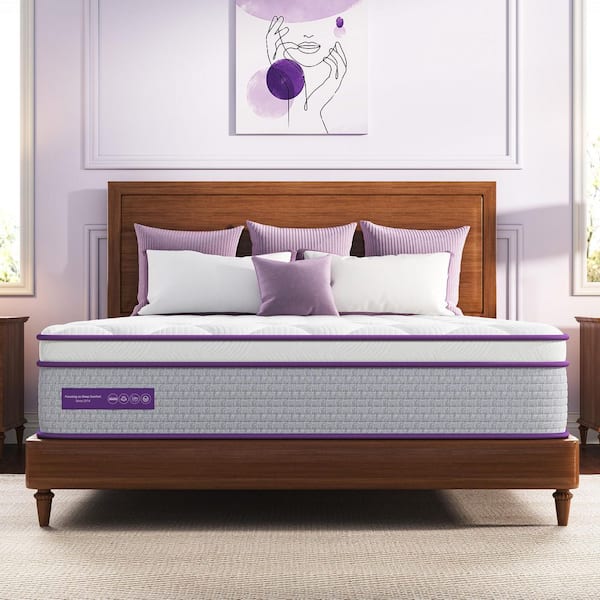 Sersper Full Size Medium Firm Memory Foam 12 in. Bed-in-a-Box Mattress