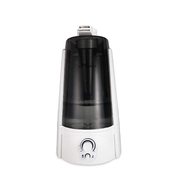 cenadinz 1.32 gal. for Bedroom Ultrasonic Cool Mist Tabletop Humidifier with Auto Shut-Off Adjustable Mist Output Black