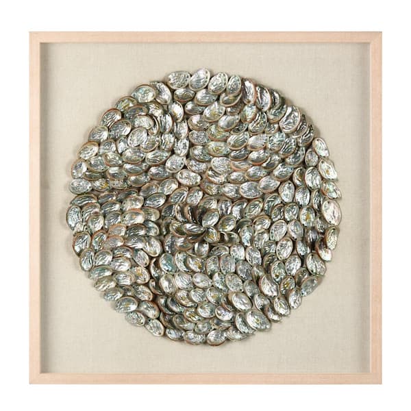 Unbranded Brixton Framed Wall Art Print 35.5 in. x 35.5 in.