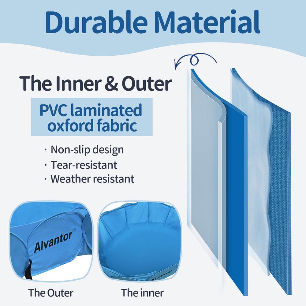 Alvantor Beige Portable Outdoor Weatherproof Sports Shelter
