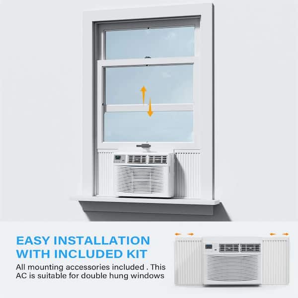Rovsun 230v Window Air Conditioner With Heat ROVSUN 10,000 BTU
