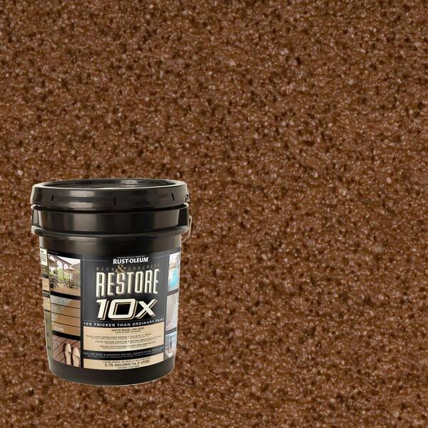 Rust-Oleum Restore 4-gal. Russet Deck and Concrete 10X Resurfacer