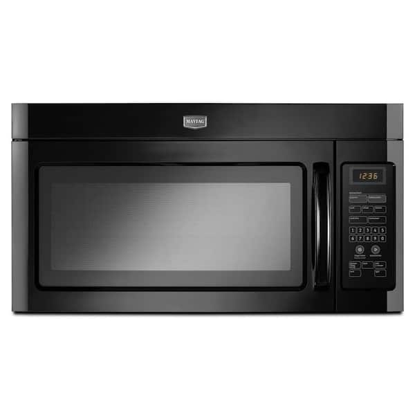 Maytag 1.6 cu. ft. Over the Range Microwave in Black-DISCONTINUED
