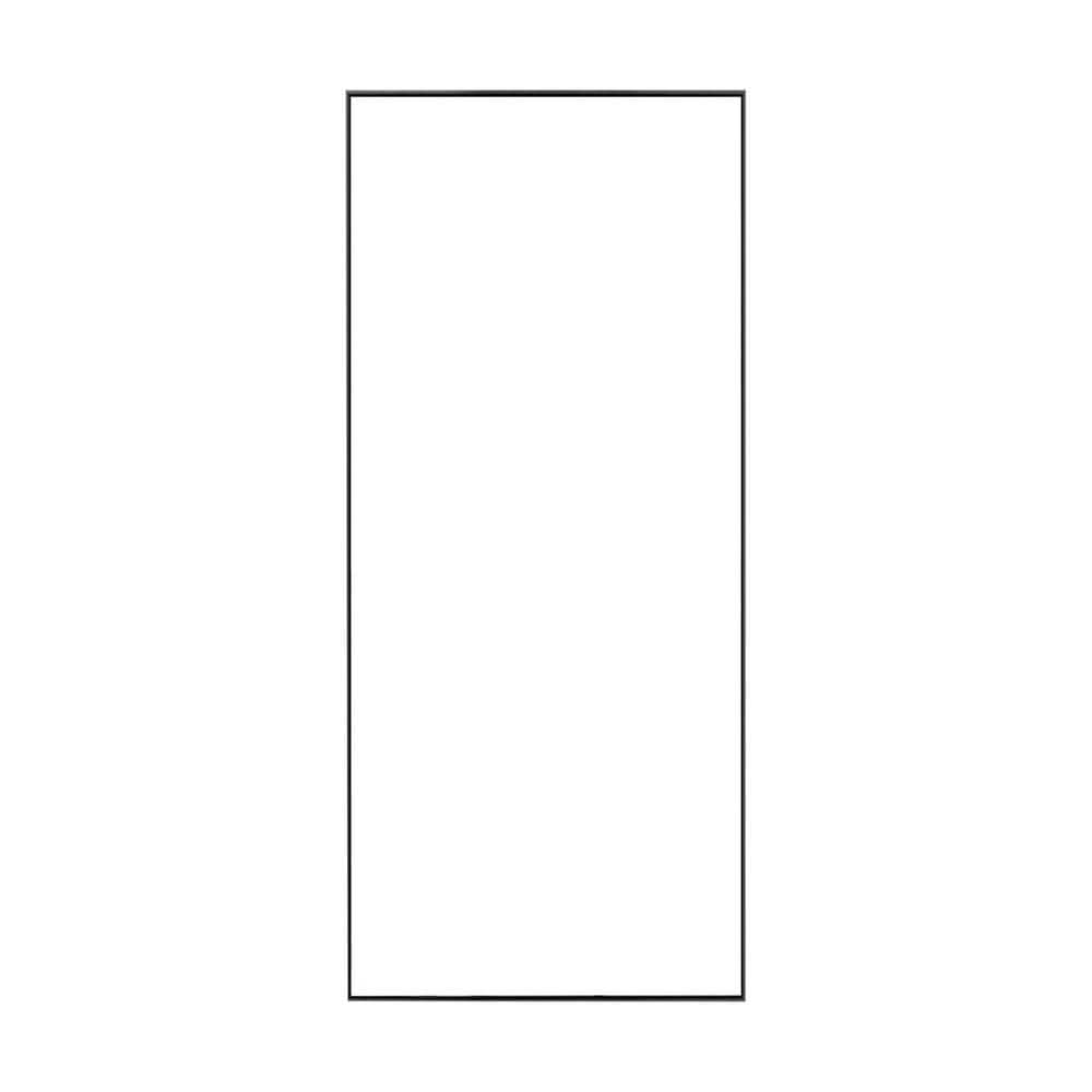 22 in. W x 47 in. H Rectangular Aluminum Framed Wall Mount or Floor Standin
