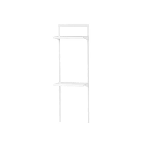 Everbilt Genevieve 8 ft. White Adjustable Closet Organizer Long