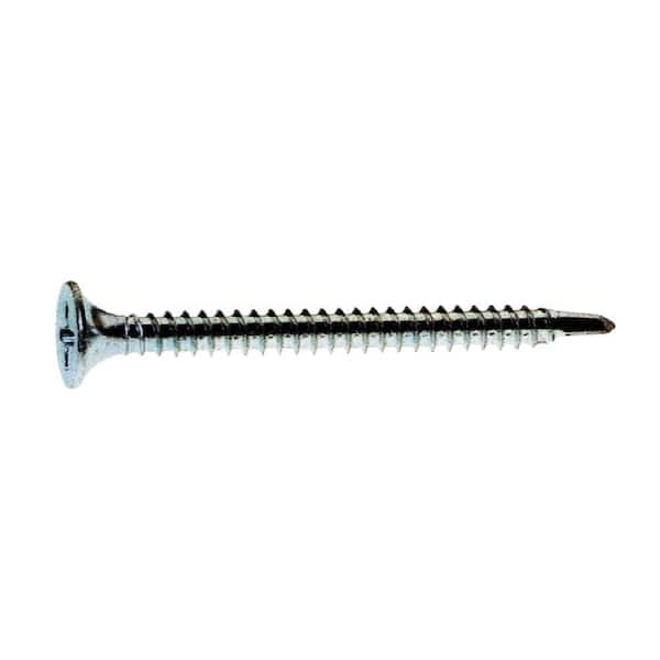 Indiginous Drywall Gypsum Black Screws Sharp Point Self Tapping Screws  Carbon Steel Wood Screws (1.5 Inch, 25)