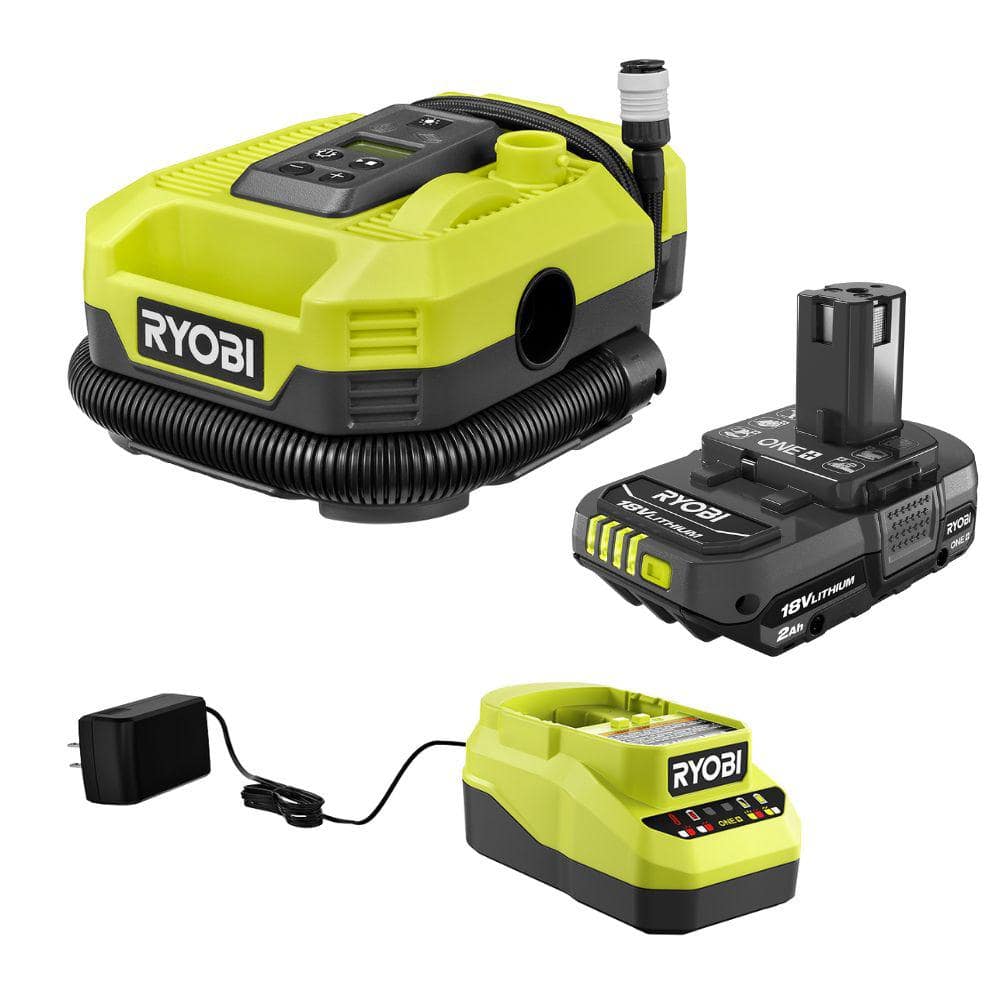 ONE+ 18V Dual Function Inflator/Deflator with 18V 2.0 Ah Compact Battery and Charger price history on PriceWatchPro