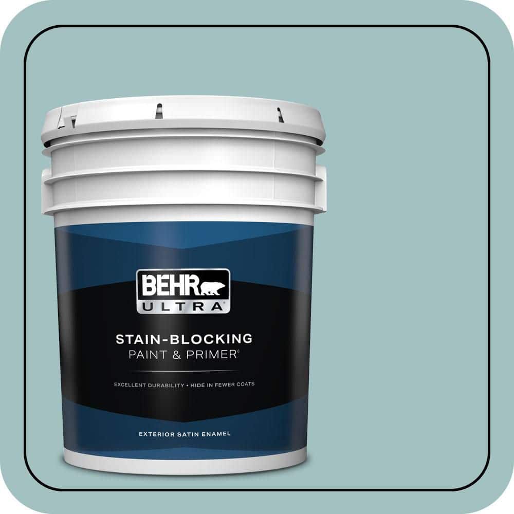 5 gal. #S440-3 Aspiring Blue Satin Enamel Exterior Paint & Primer price history on PriceWatchPro